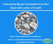 Indonesian Buyer Concluded IronOre Deal with MT700